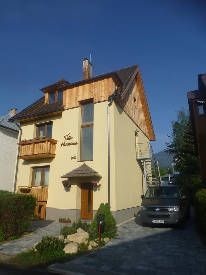 Villa Harmonia Tatranská Lomnica Dış mekan fotoğraf